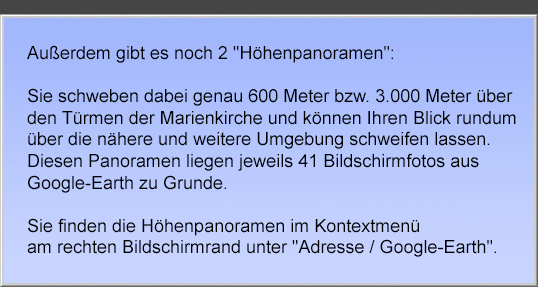 Hinweis auf verf gbare H henpanoramen